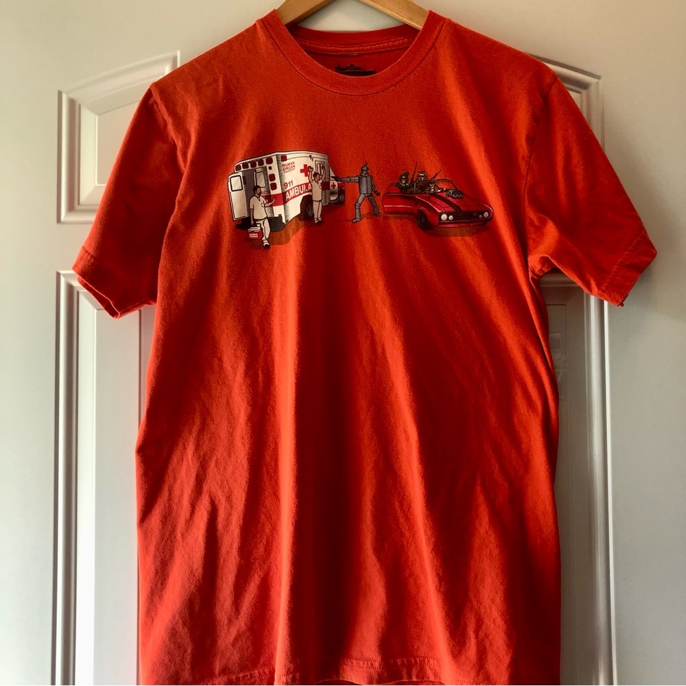 Threadless tee “Heartless”, guys size Medium.